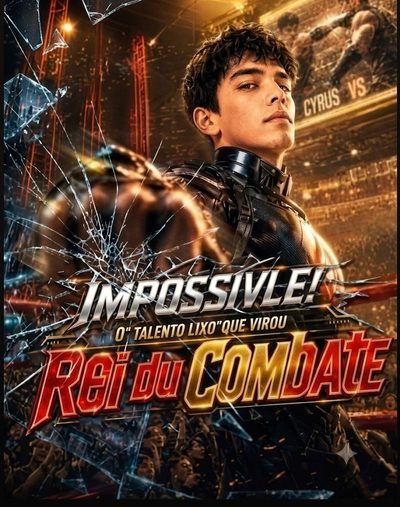 Capa da minissérie Impossível o Talento Lixo que Virou Rei do Combate
