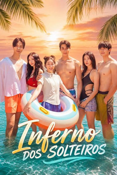 Capa da minissérie Inferno dos solteiros Virgin love hell