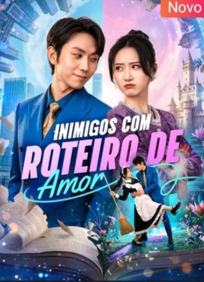 Capa da minissérie Inimigos com Roteiro de Amor