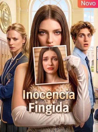 Capa da minissérie Inocência Fingida
