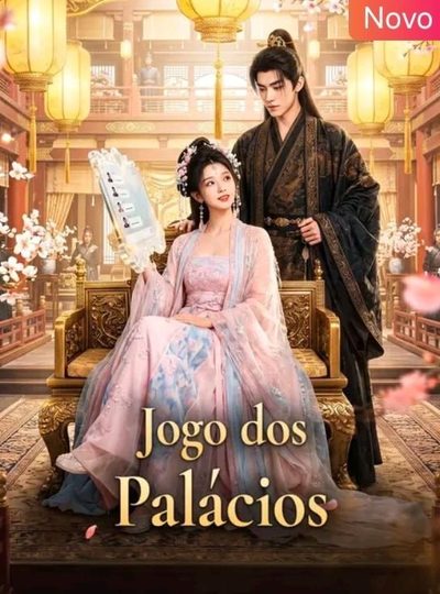 Capa da minissérie Jogo dos Palácios