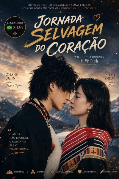 Capa da minissérie Jornada Selvagem do Coração