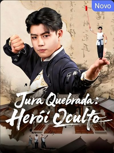 Capa da minissérie Jura Quebrada Herói Oculto