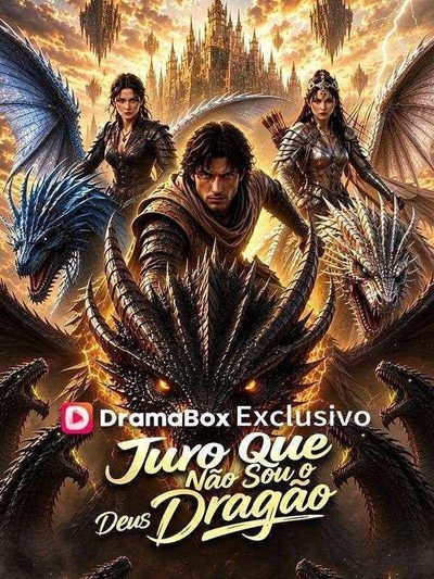 Capa da minissérie Juro que Não Sou o Deus Dragão