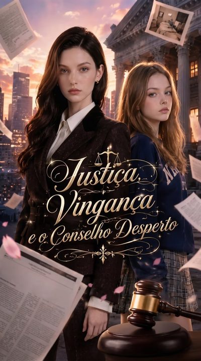 Capa da minissérie Justiça, Vingança e o Conselho Desperto