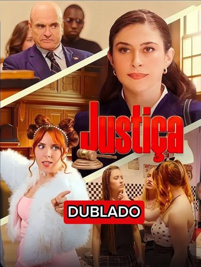 Capa da minissérie Justiça
