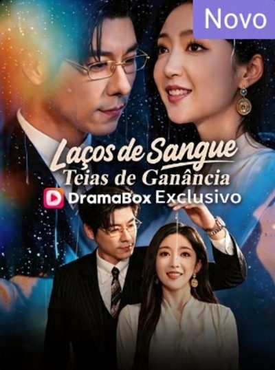 Capa da minissérie Laços de Sangue, Teias de Ganância