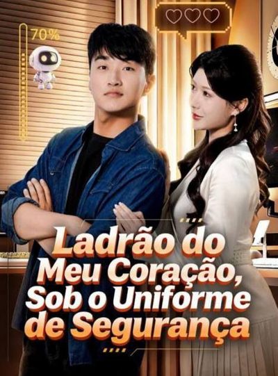 Capa da minissérie Ladrão do Meu Coração, Sob o Uniforme de Segurança