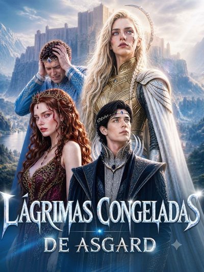 Capa da minissérie Lágrimas Congeladas de Asgard -