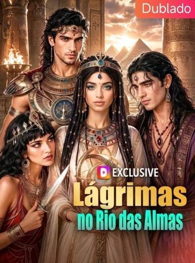Capa da minissérie Lágrimas no Rio das Almas