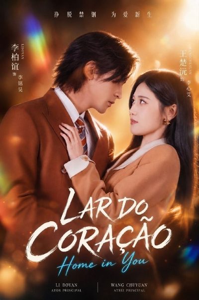 Capa da minissérie Lar do Coração