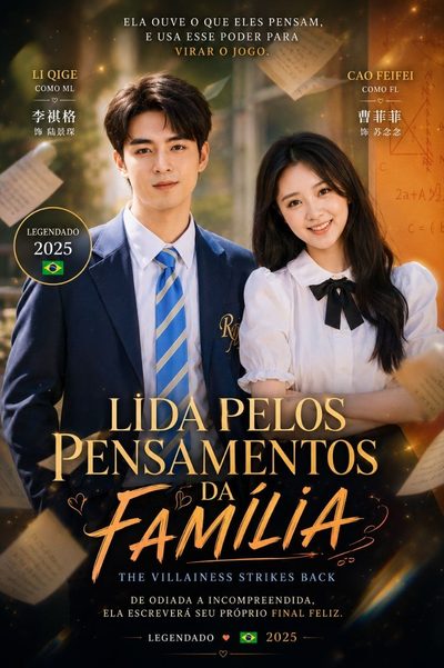 Capa da minissérie Lida Pelos Pensamentos da Família