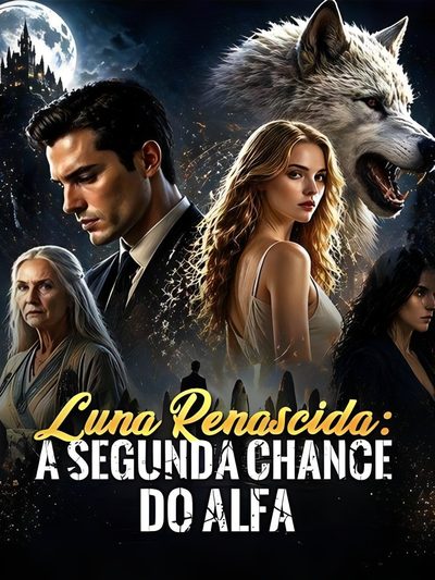 Capa da minissérie Luna Renascida: a Segunda Chance do Alfa Dublado
