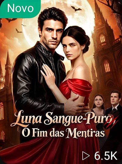 Capa da minissérie Luna Sangue Puro o Fim das Mentiras
