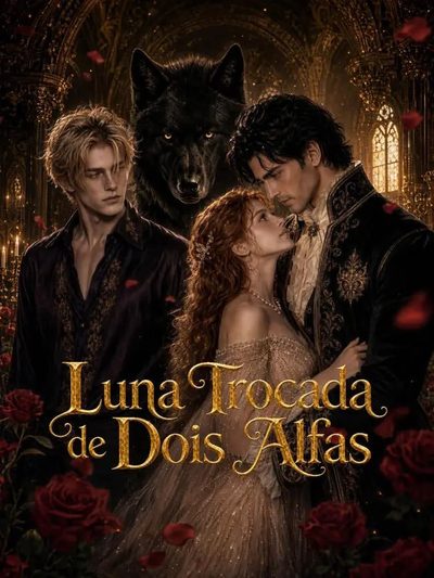 Capa da minissérie Luna Trocada de Dois Alfas