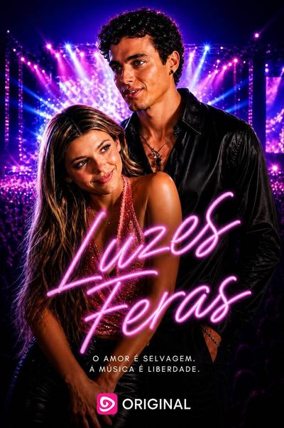 Capa da minissérie Luzes Feras