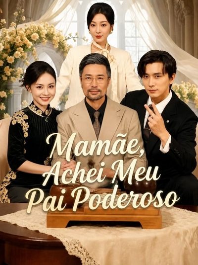 Capa da minissérie Mamãe, Não Tenha Medo, Encontrei Meu Pai Poderoso
