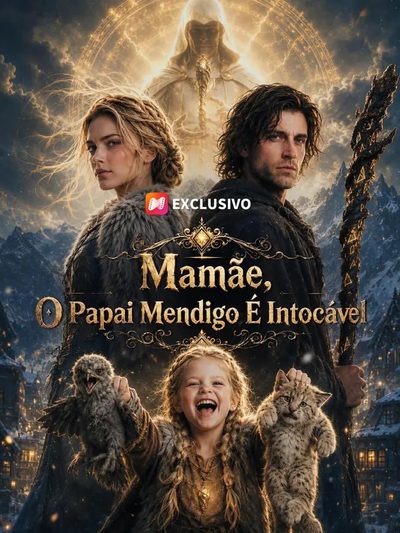 Capa da minissérie Mamãe o Papai Mendigo É Intocável