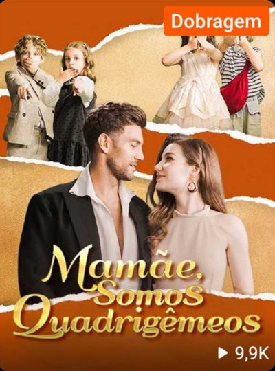 Capa da minissérie Mamãe Somos Quadrigêmeos (dublado)