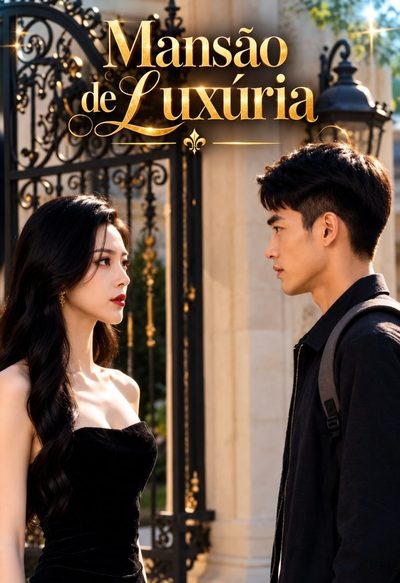 Capa da minissérie Mansão de Luxúria �