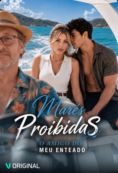 Capa da minissérie Marés Proibidas: o Amigo do Meu Enteado