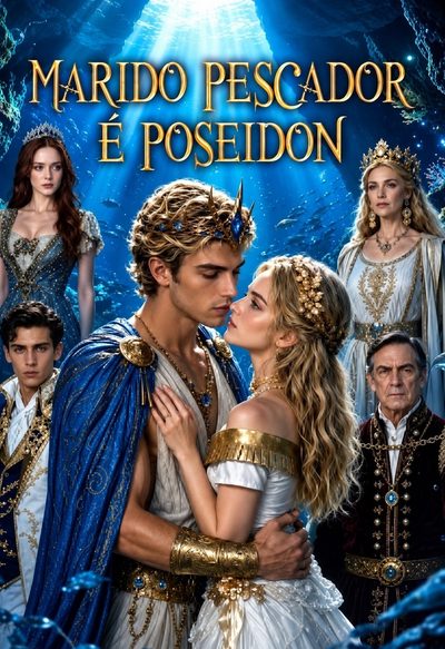 Capa da minissérie Marido Pescador É Poseidon