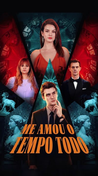 Capa da minissérie ME AMOU O TEMPO TODO Loved Me All Along