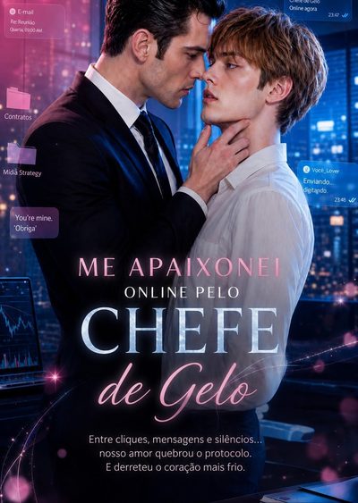 Capa da minissérie Me Apaixonei Online Pelo Chefe de Gelo - Lgbt Bl �️‍�