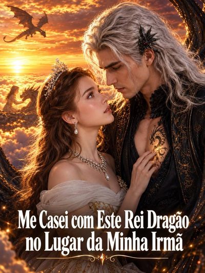 Capa da minissérie Me Casei com Este Rei Dragão no Lugar da Minha Irmã