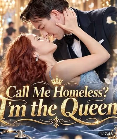Capa da minissérie ME CHAMEM DE SEM-TETO? EU SOU A RAINHA! CALL ME HOMELESS? I'M THE QUEEN Legenda exclusiva