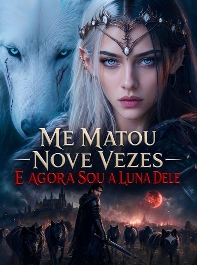 Capa da minissérie Me Matou Nove Vezes e Agora Sou a Luna Dele -