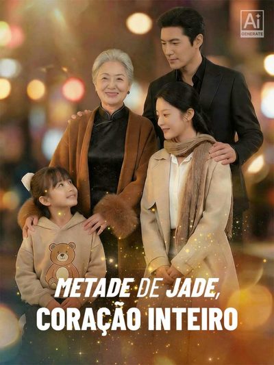 Capa da minissérie Metade de Jade, Coração Inteiro