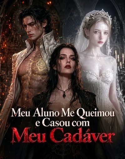 Capa da minissérie Meu Aluno Me Queimou e Casou com Meu Cadáver