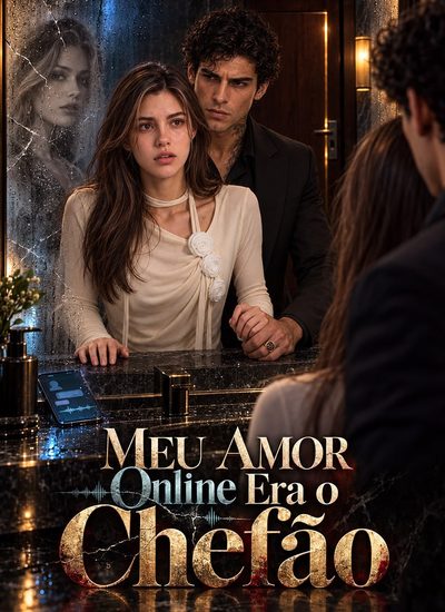 Capa da minissérie Meu Amor Online Era o Chefão