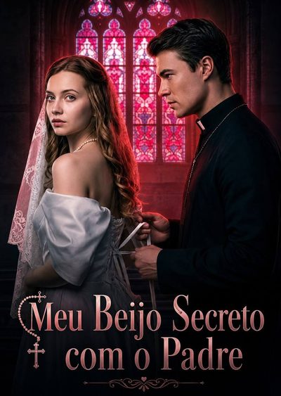 Capa da minissérie Meu Beijo Secreto com o Padre