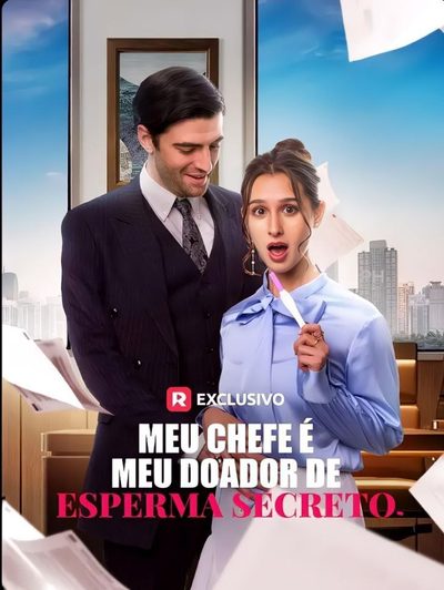 Capa da minissérie Meu Chefe É Meu Doador de Esperma Secreto