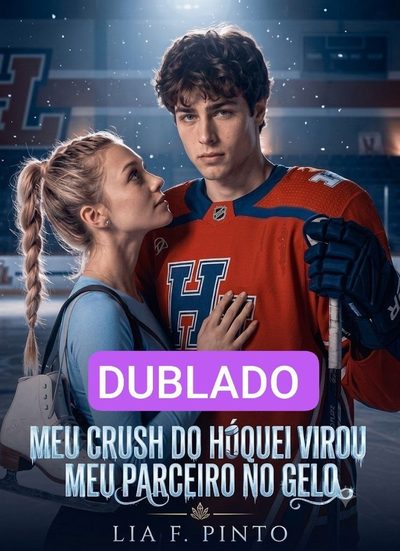 Capa da minissérie Meu Crush do Hóquei Virou Meu Parceiro no Gelo