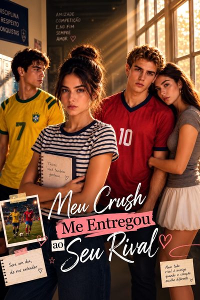 Capa da minissérie Meu Crush Me Entregou ao Seu Rival -
