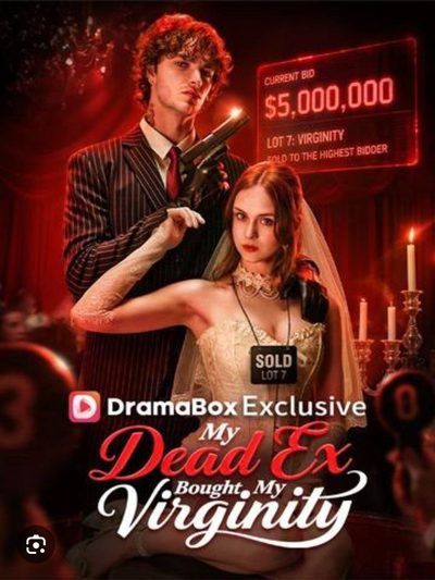 Capa da minissérie MEU EX-NAMORADO FALECIDO COMPROU MINHA VIRGINDADE MY DEAD EX BOUGHT MY VIRGINITY Legenda exclusiva