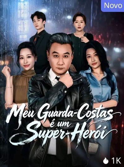 Capa da minissérie Meu Guarda-costas É um Super Herói