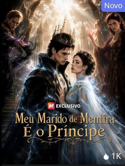 Capa da minissérie Meu Marido de Mentira, É o Príncipe