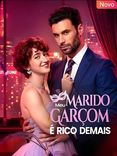 Capa da minissérie Meu Marido Garçom É Rico Demais