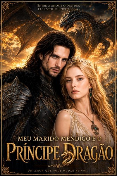 Capa da minissérie Meu Marido Mendigo É o Príncipe Dragão