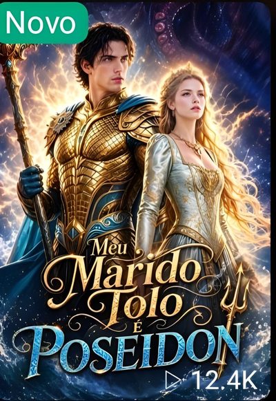 Capa da minissérie Meu Marido Tolo É Poseidon