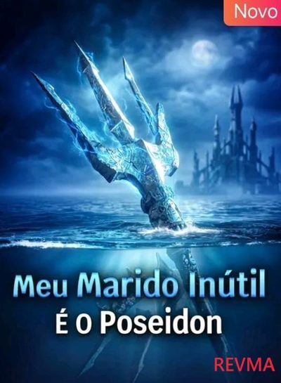 Capa da minissérie Meu Maridoi Inútil É o Poseidon