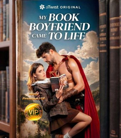Capa da minissérie Meu namorado literário ganhou vida MY BOOK BOYFRIEND CAME TO LIFE