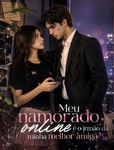 Capa da minissérie Meu Namorado Online É o Irmão da Minha Melhor Amiga