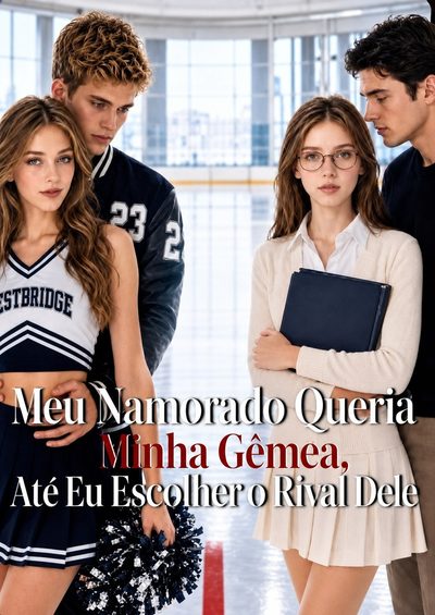 Capa da minissérie Meu Namorado Queria Minha Gêmea Ate Eu Escolher o Rival Dele