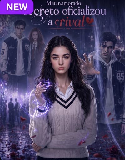 Capa da minissérie Meu Namorado Secreto Oficializou a Rival