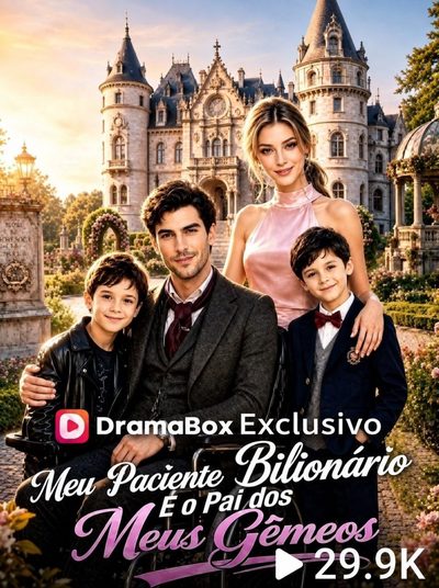 Capa da minissérie Meu Paciente Bilionário É o Pai dos Gêmeos